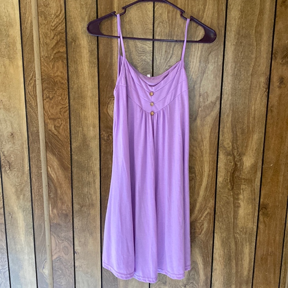 Purple dress